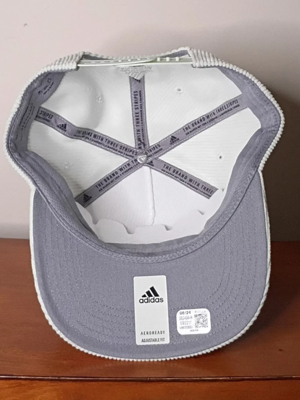 NWT Adidas Aeroready Corduroy Premium Snapback Cap Men's OS Mint Green  This sna